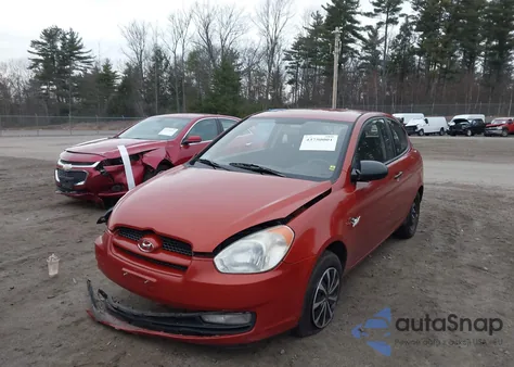 2008 Hyundai Accent Gs from USA, damaged, VIN KMHCM36C88U059589